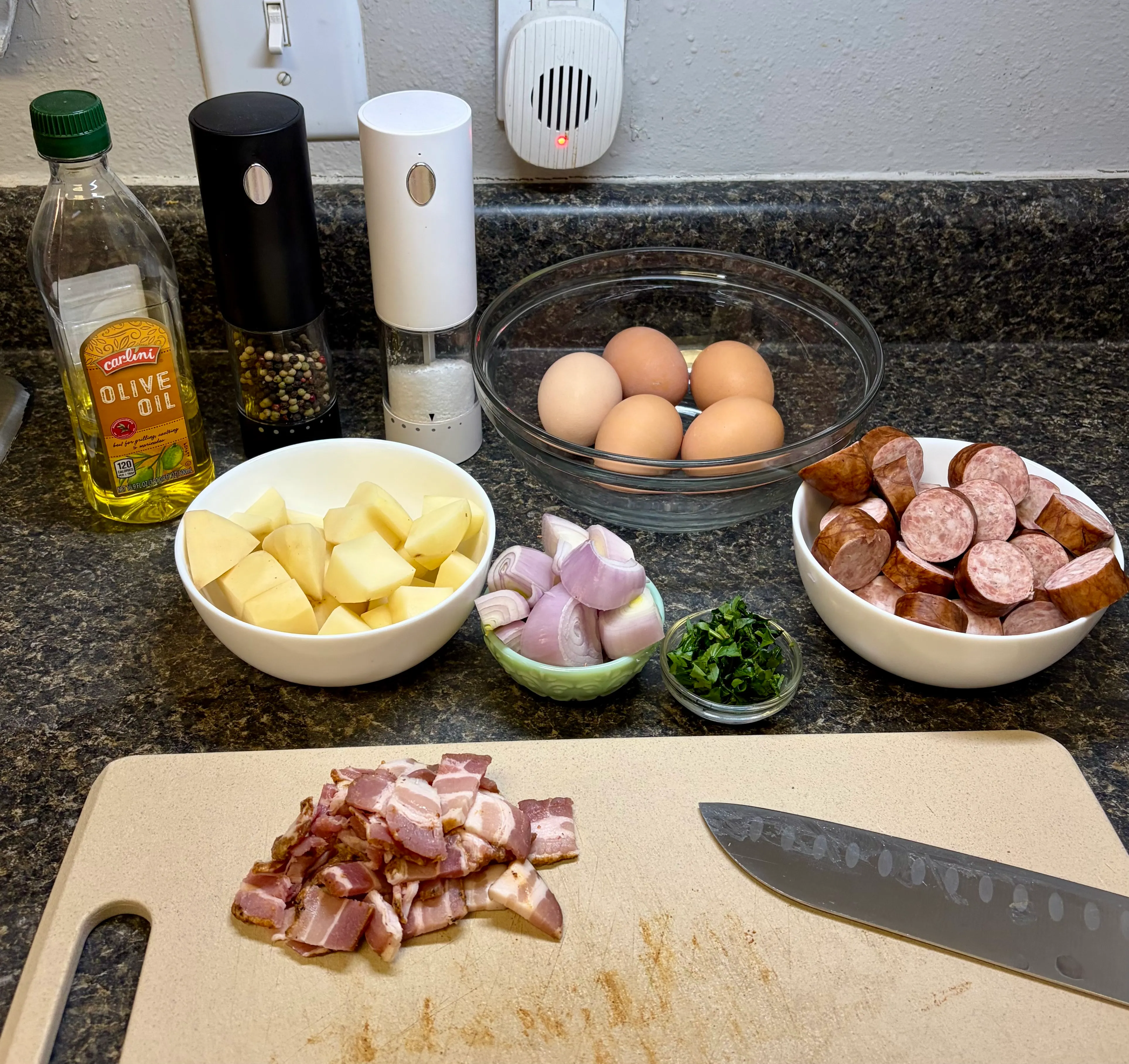 Farmer's Breakfast prep